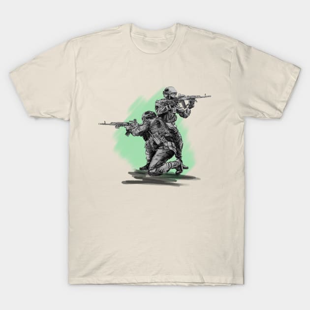 Special Forces T-Shirt by sibosssr